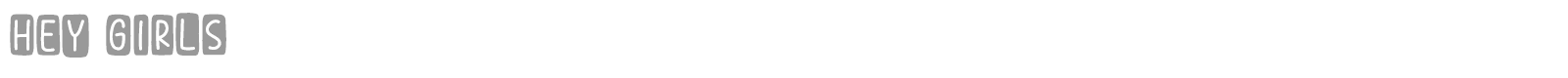Hey Girls font preview
